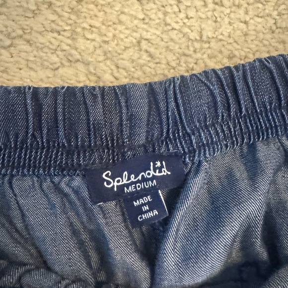 Splendid Angie Indigo Palazzo Pants - Picture 7 of 9